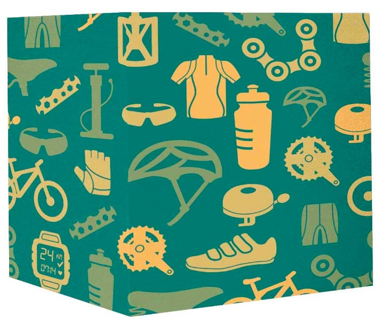 Vintage Bicycle Pattern Gift Wrapping Papers