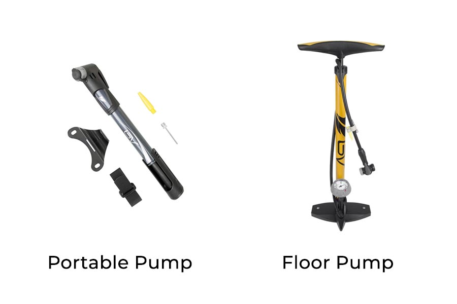 Bike pump handle pushes up new arrivals