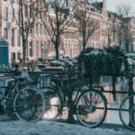 Biking in winter time