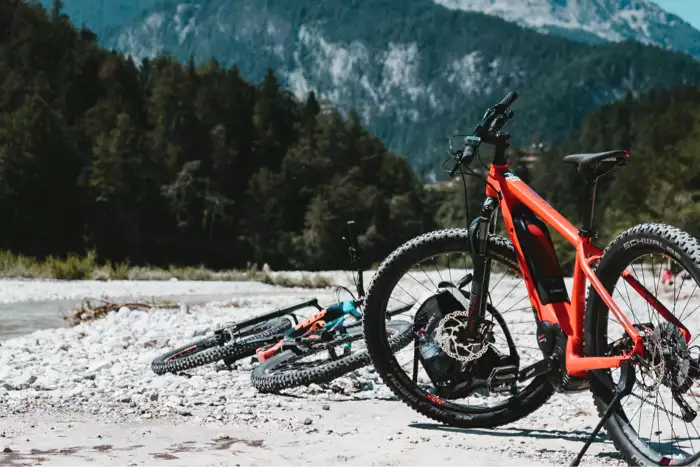 kickstand ebike