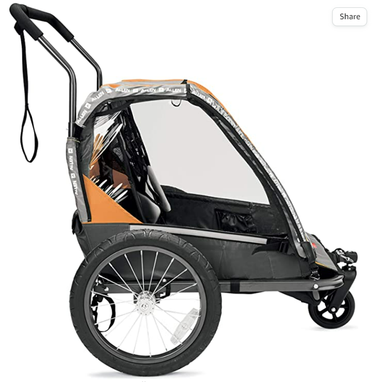 Allen Sports Deluxe Bike Trailer for kids