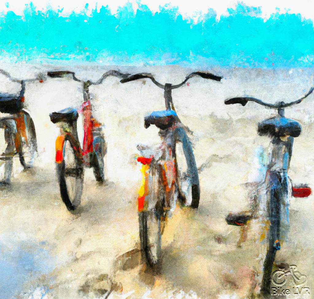 Bikes at Hampton Beach